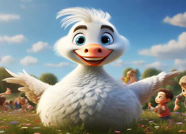 大白儿童故事 - 幼儿故事大白鹅