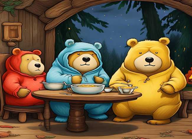 经典幼儿故事三只熊 - 经典幼儿故事三只熊图片
