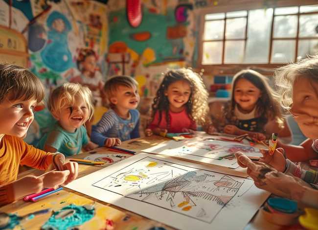 儿童创意美术故事（幼儿美术故事创编）