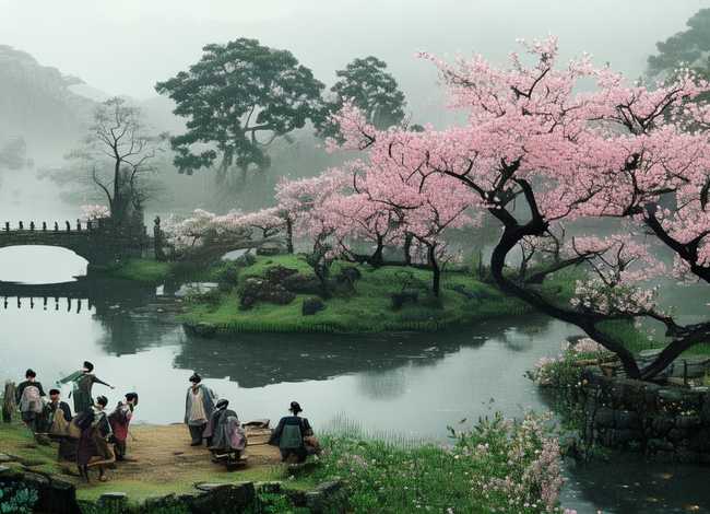 关于桃花源的传说故事；关于桃花源的传说故事简短