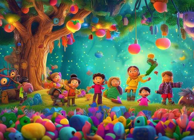 故事儿童画6-12岁 儿童故事画6-12岁