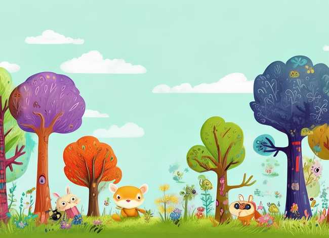 关于树的儿童绘本故事 - 关于树的幼儿绘本故事