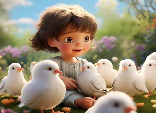 0-3岁鸽子的故事儿童启蒙早教 - 鸽子的故事绘本
