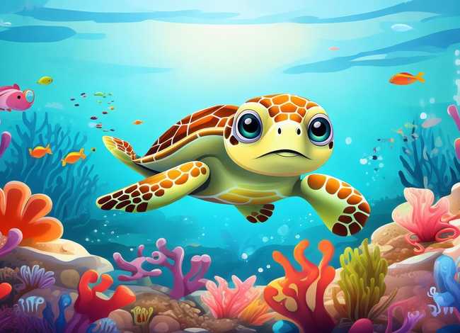 小海龟的绘本；小海龟的绘本故事视频