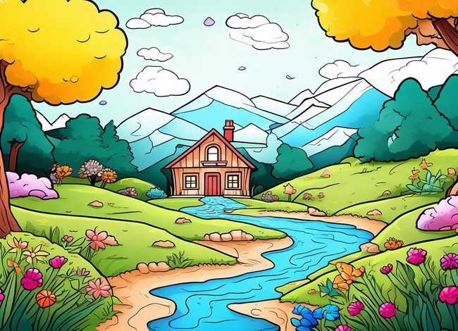 填色故事绘本、填色故事绘本教案