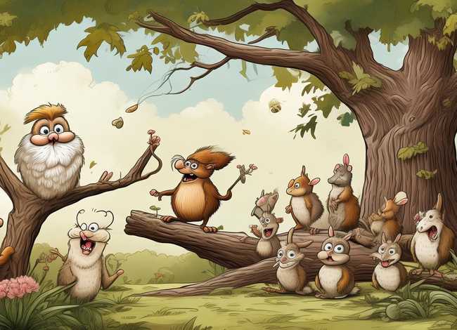 儿童动物幽默故事，动物幽默故事大全长篇