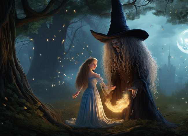 儿童故事大全白雪公主与巫婆 白雪公主与女巫的故事