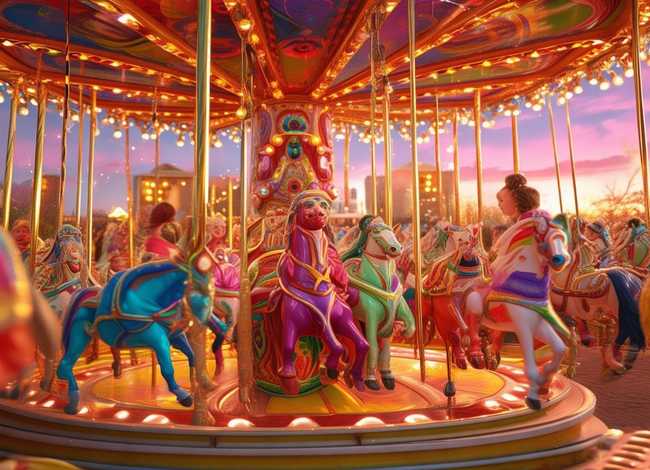 旋转木马的故事儿童 - 旋转木马的故事桥段 旋转木马的故事儿童 - 旋转木马的故事桥段