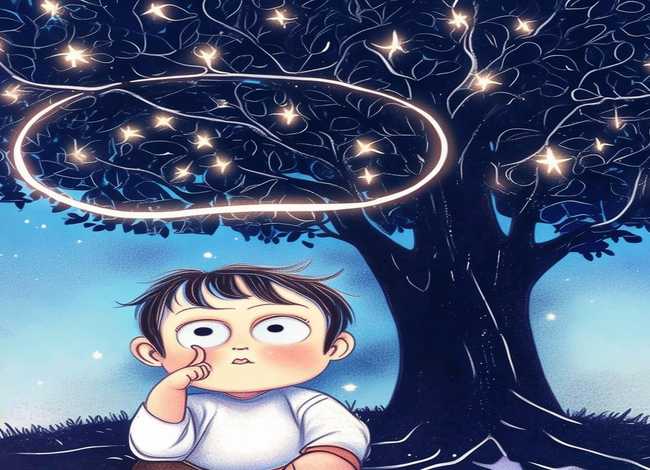 哲理儿童、哲理儿童插画