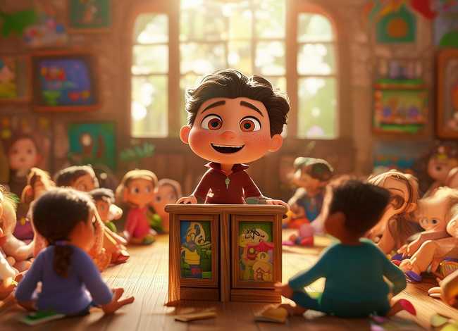 儿童童话故事演讲（儿童童话故事演讲3-5分钟）