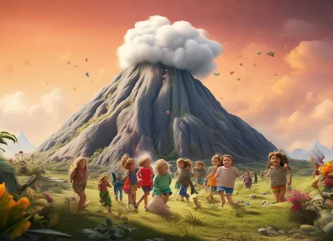 火山幼儿故事、火山幼儿故事大全