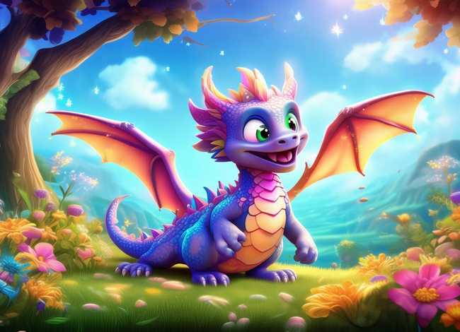 龙的故事儿童版动画片（龙的幼儿故事）