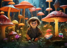 蘑菇故事绘本 蘑菇故事绘本图片