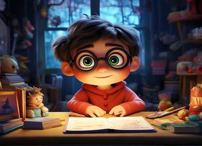 儿童近视故事动画；近视眼故事动画片