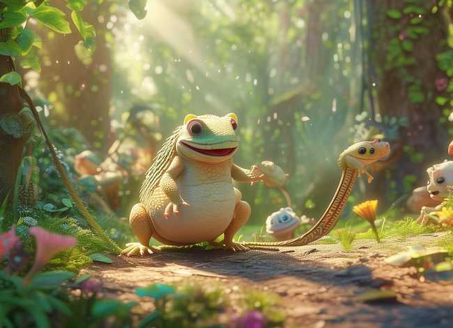 贝乐虎的儿童故事小壁虎借尾巴（贝乐虎故事小壁虎借尾巴的故事）