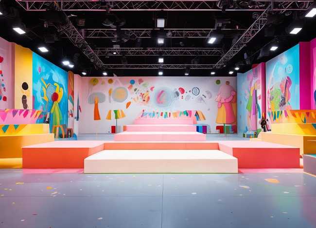 少儿时装秀背景（少儿时装秀背景视频）