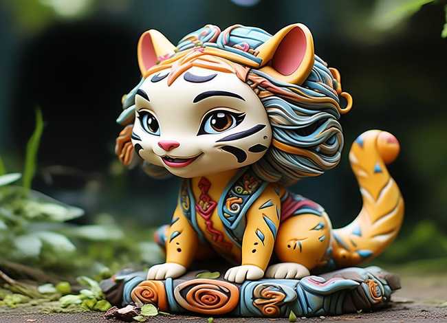 虎姑婆动画片，虎姑婆动画片泥塑