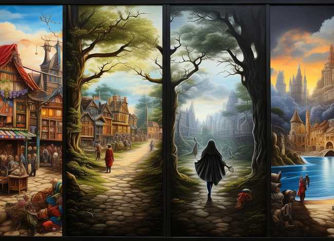 一组故事绘画作品 - 一组故事绘画作品怎么画