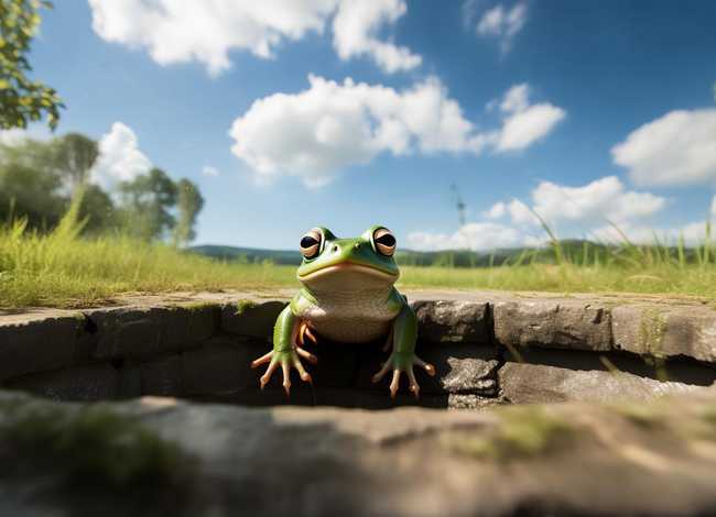 经典故事坐井观天（坐井观天的简单故事）