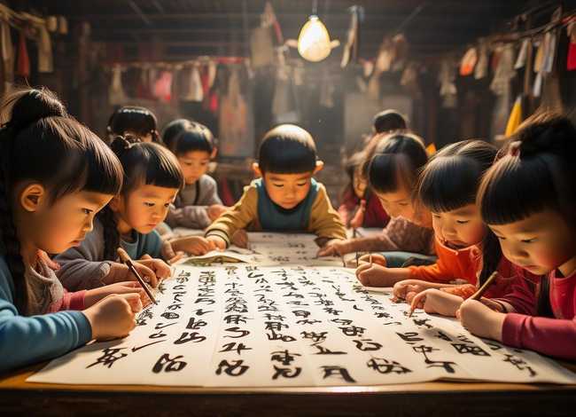 儿童书法小故事用什么软件（少儿书法小故事）