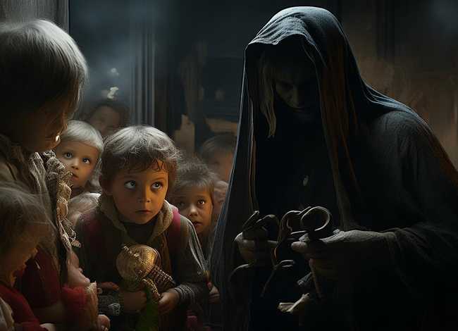 儿童吓人可怕的故事（幼儿吓人的故事）