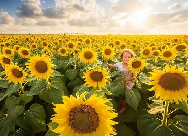关于向日葵儿童故事50字左右 关于向日葵的故事20字
