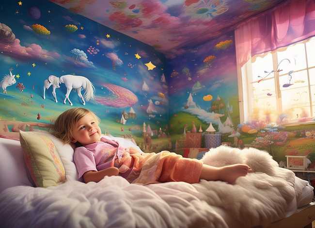 儿童美梦故事、美好的梦故事