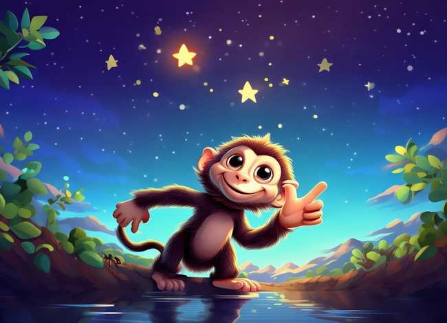 儿童故事猴子捞月视频制作（幼儿故事猴子捞月亮视频）