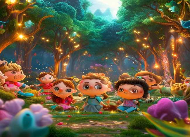 儿童故事森林大聚会；幼儿园大班森林大聚会故事