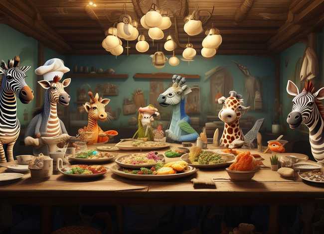 动物餐厅故事 - 动物餐厅故事线