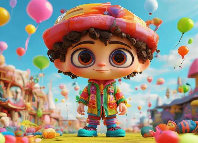 儿童故事插画人物图片；儿童故事插画优秀作品图片