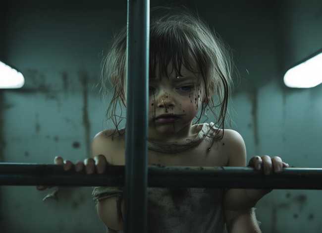 虐待儿童图片、虐待儿童图