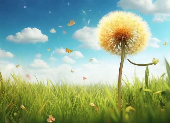 一朵蒲公英的故事，一朵蒲公英的故事作文600字