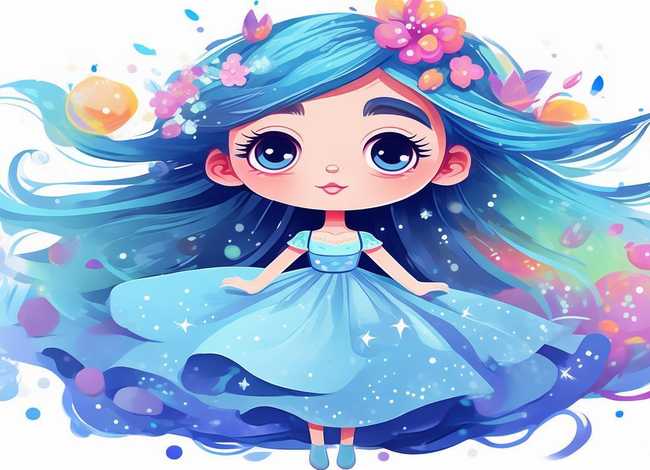 儿童简笔画灵公主怎么画；儿童简笔画灵公主怎么画好看