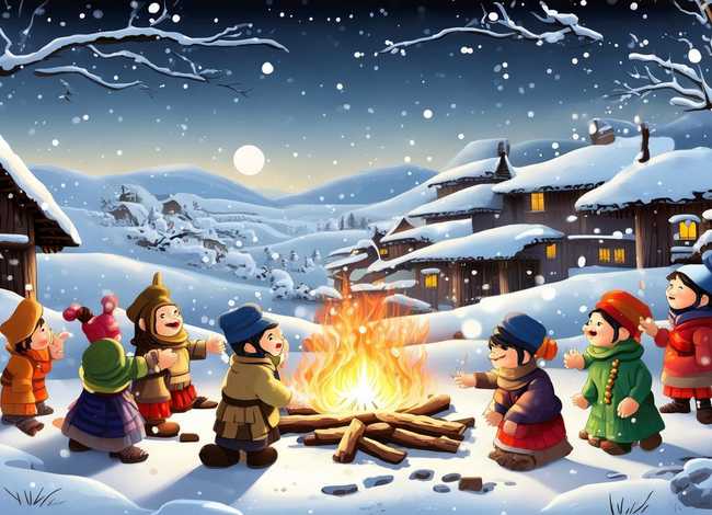 冬至的儿童古诗；关于冬至的古诗和儿歌