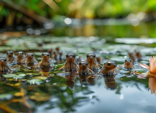 小蝌蚪找妈妈幼儿故事 小蝌蚪找妈妈故事文字幼儿园