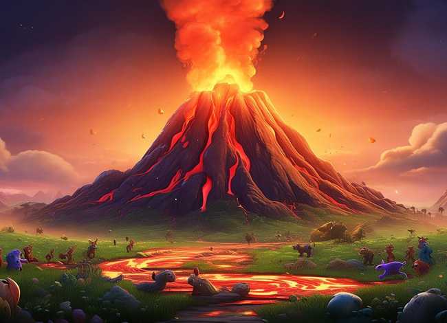 火山故事儿童在线听（火山爆发故事在线收听）