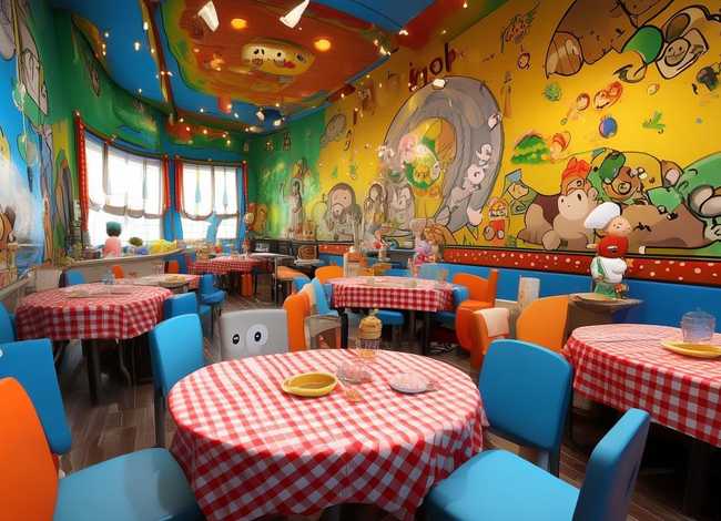 儿童餐厅动画故事，儿童动画的餐厅图