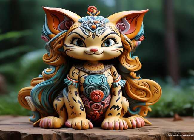 虎姑婆动画片，虎姑婆动画片泥塑