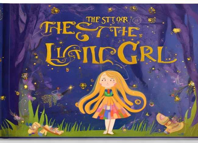 儿童故事小女孩的故事 - 小女孩的故事书