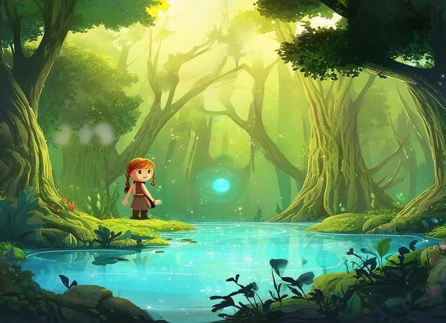 一个故事画画 一个故事的画画