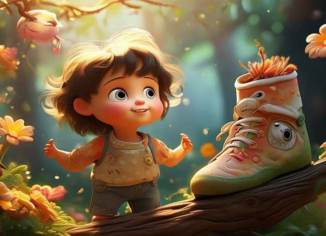 会叫的鞋子儿童故事（会叫的鞋子故事绘本）