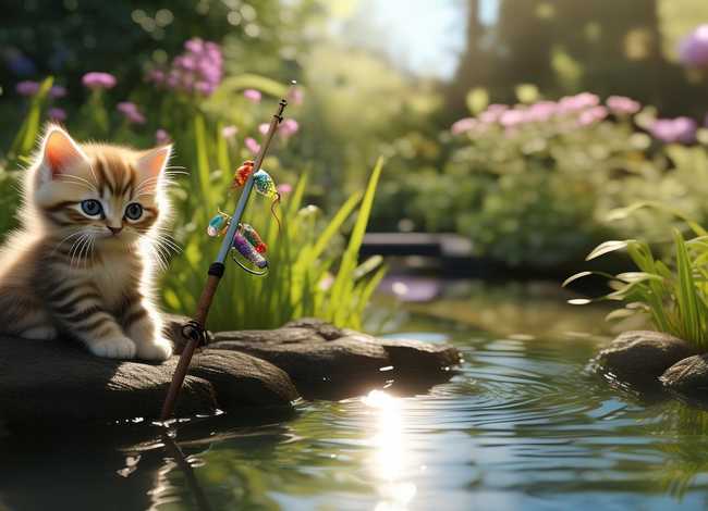 小猫钓鱼的故事完整版视频，小猫钓鱼的故事完整版视频下载