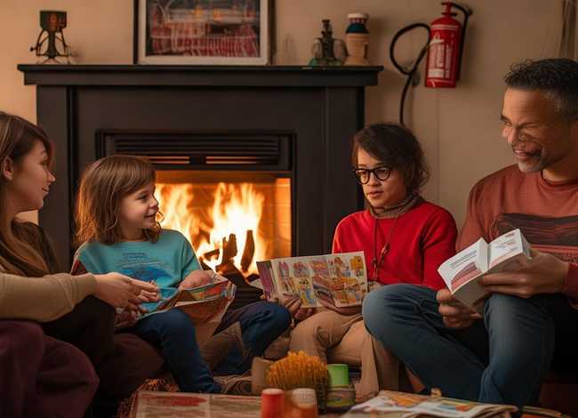 家庭防火故事、家庭防火小故事