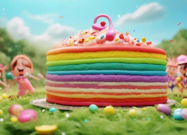 儿童故事彩虹蛋糕的味道 彩虹蛋糕幼儿故事