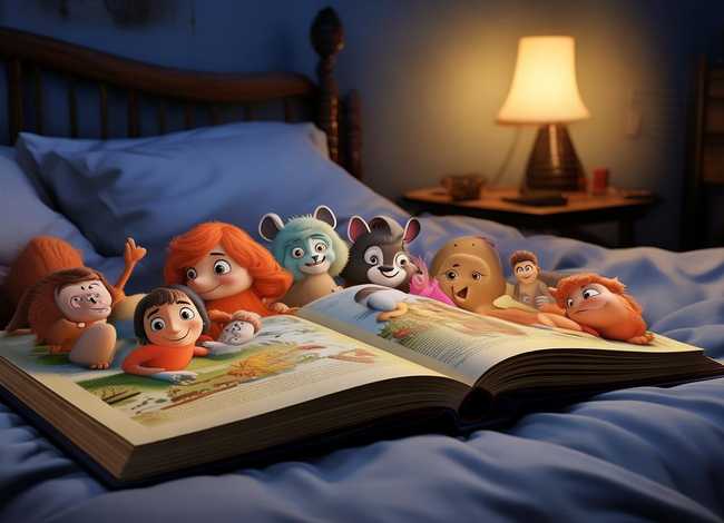 儿童睡前图文故事6-12岁、儿童睡前故事6-12岁