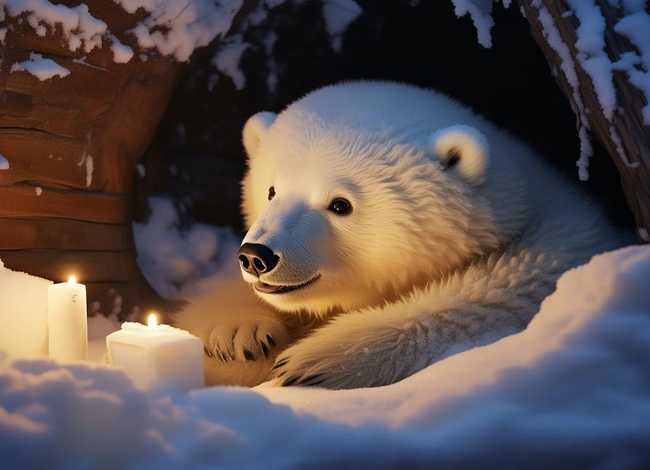 北极熊的故事睡前；北极熊的故事睡前故事