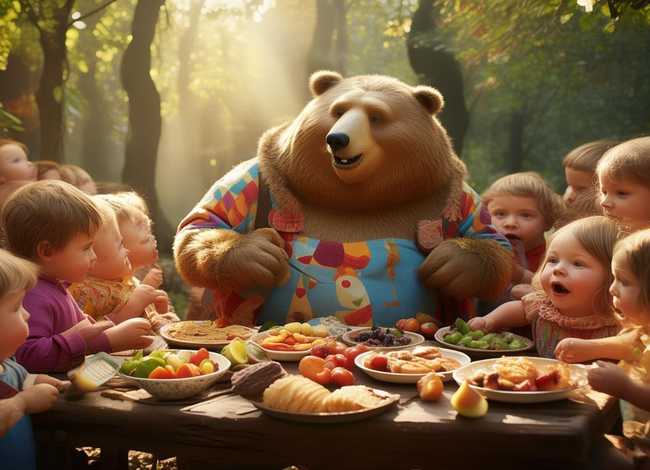 小熊请客幼儿故事原文，小熊请客幼儿故事原文阅读