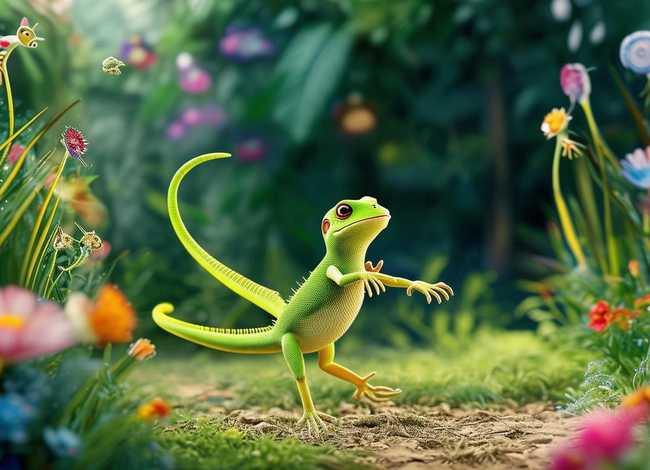 儿童故事小壁虎借尾巴绘本故事 - 小壁虎借尾巴绘本故事视频