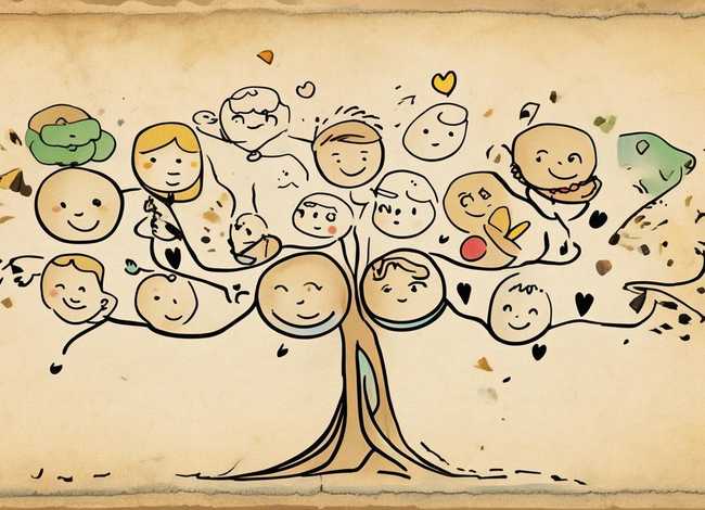 亲情故事思维导图简单 - 亲情故事思维导图简单版